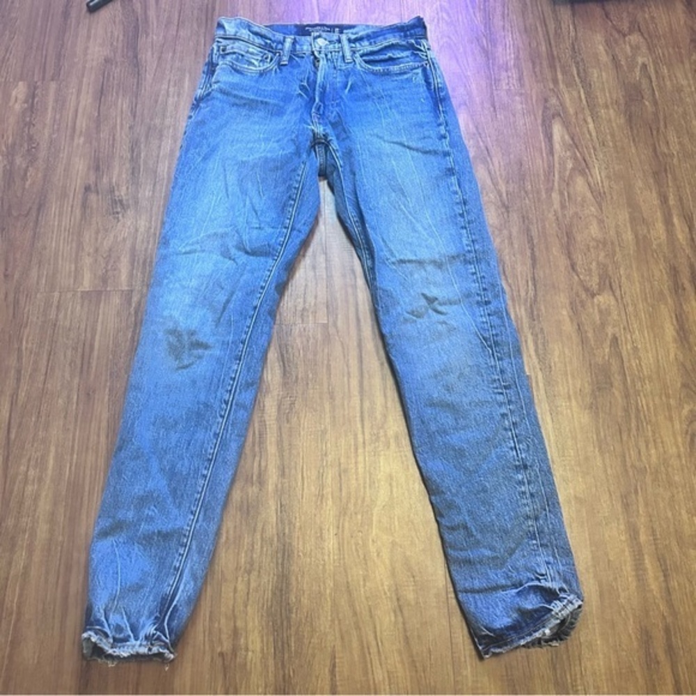 Men's Blue Jeans Abercrombie & Fitch 90’s slim jeans 28 32